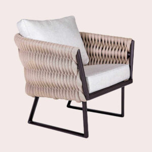 Poltrona Acapulco - Trama com Tricot